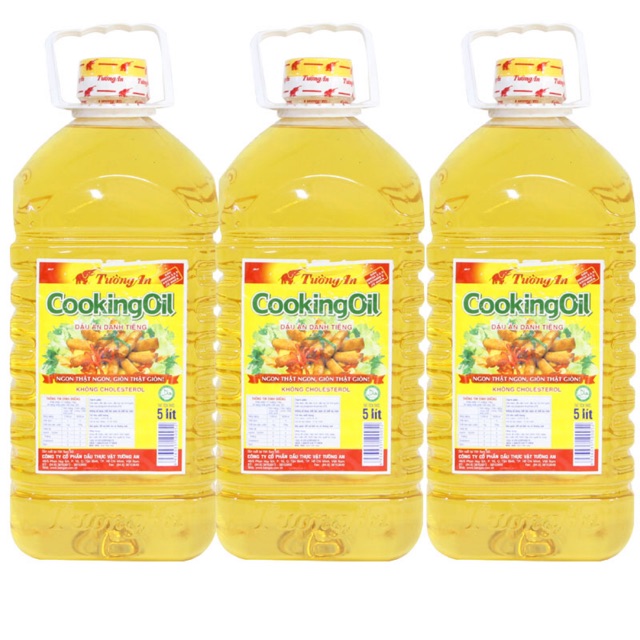 [CÓ HỎA TỐC] Dầu ăn tường an can 5 lít Date mới
