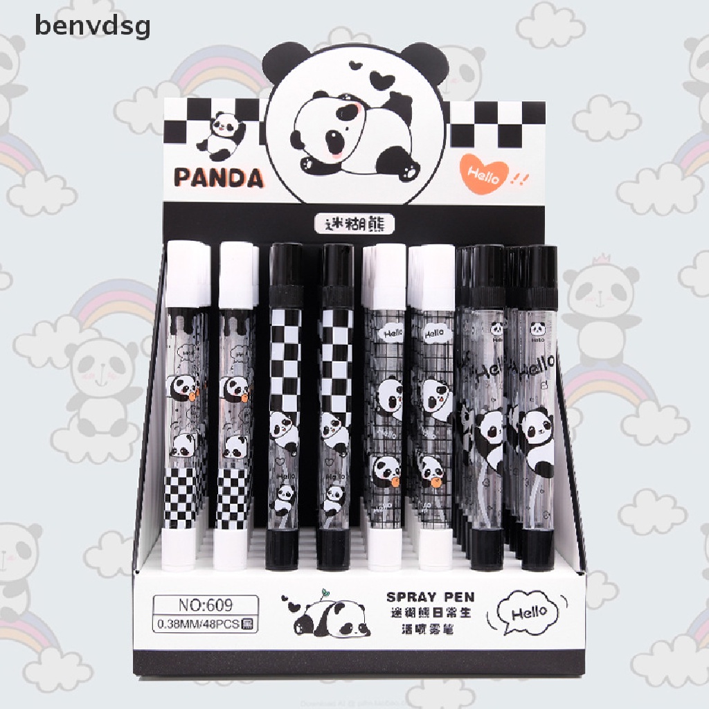 Benvdsg &gt; Bút Xịt Rỗng Hình Gấu Trúc Hoạt Hình Có Thể Bơm Lại