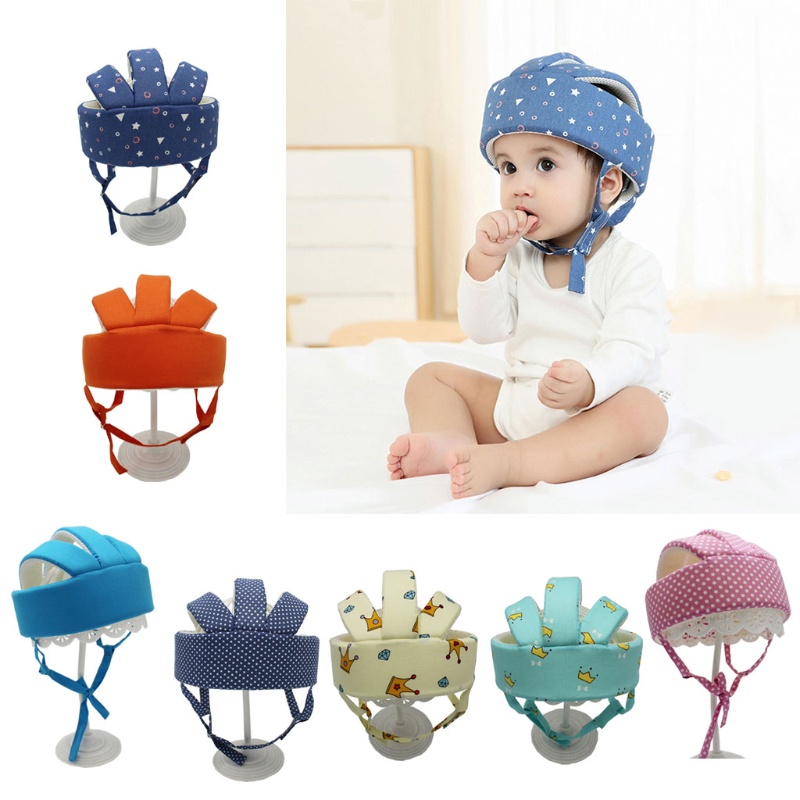 Mũ Bảo Hiểm Bảo Vệ Đầu An Toàn Cho Bé Tập Bò
