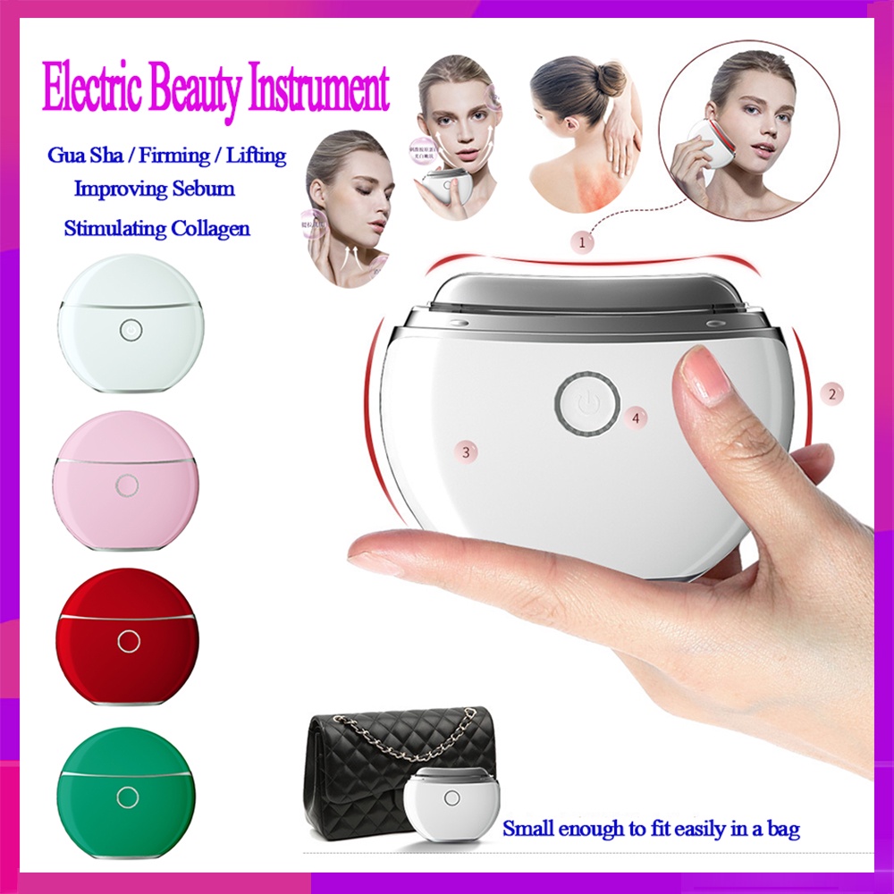 Thiết Bị Mát Xa Mặt Chống Lão Hóa USB Thiết Kế Nhỏ Gọn Tiện Dụng