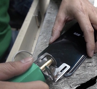 Combo máy quấn keo xanh YEQI 9+