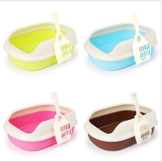 Chậu đựng cát vệ sinh và xẻng (size lớn)