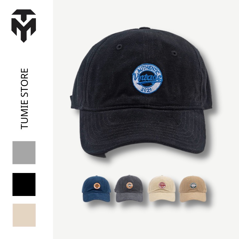 Mũ lưỡi trai nón kết TUMIE thêu chữ VINTAGE phong cách Ulzzang Unisex phù hợp cho nam nữ cá tính NK001