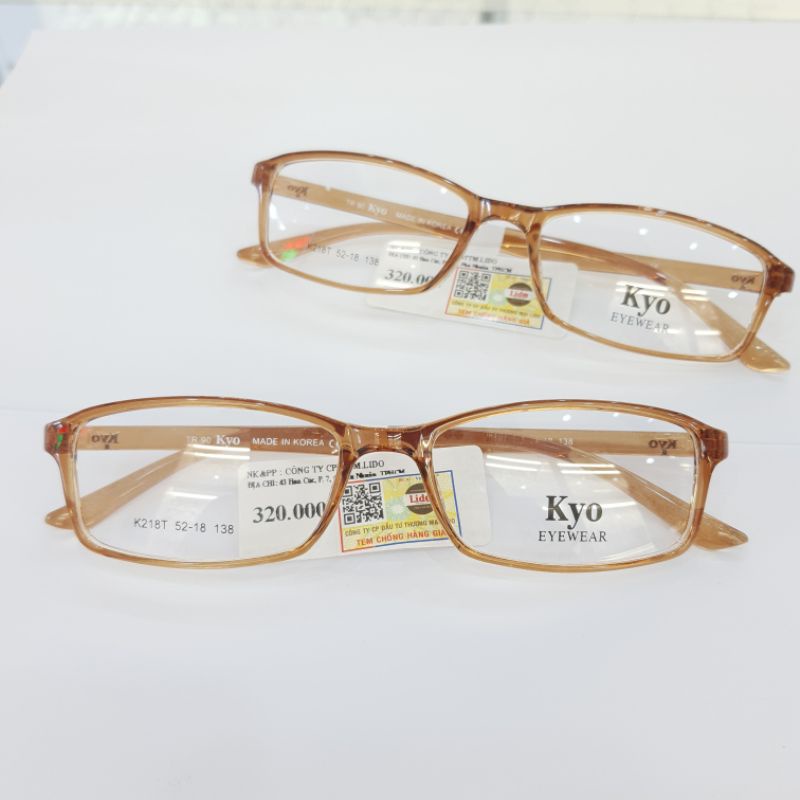 Gọng Kính Hàn Quốc KYO made in Korea + TẶNG HỘP, KHĂN LAU KÍNH