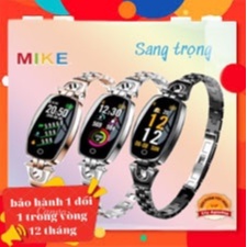 Đồng hồ thông minh kiêm Vòng đeo tay thời trang Nữ đẹp gái thông minh năng động ADG-S8