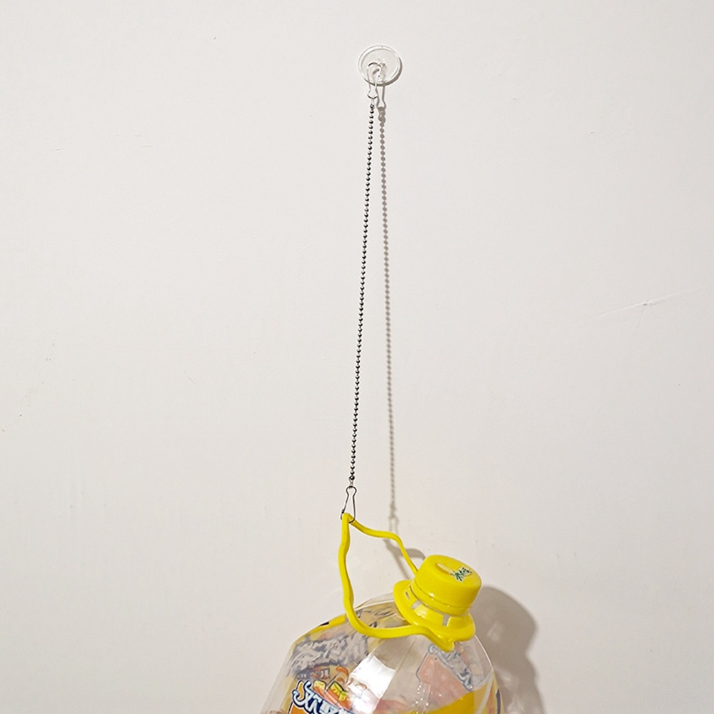 Set 10 / 30 / 50 móc treo dán tường trong suốt hình tròn 2cm tiện dụng