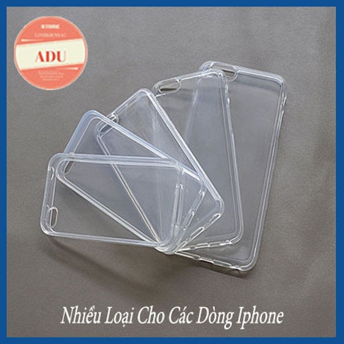 ỐP LƯNG ĐIỆN THOẠI IPHONE SILICON DẺO, TRONG SUỐT CHỐNG TRẦY XƯỚC, VA ĐẬP GỒM NHIỀU DÒNG MÁY | BigBuy360 - bigbuy360.vn
