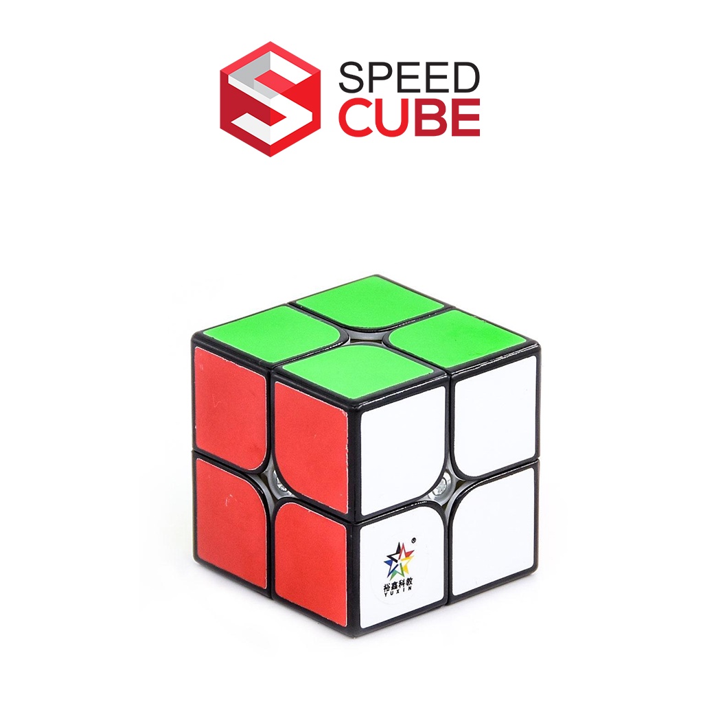 Rubik 2x2 Yuxin Litle Magic stickerless Rubic 2 Tầng Shop Speed Cube