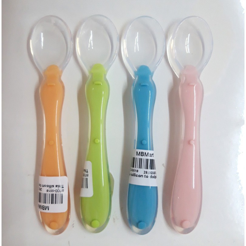 Thìa Silicon Dolphin  cho bé