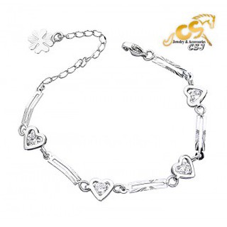 Lắc tay inox nữ thời trang