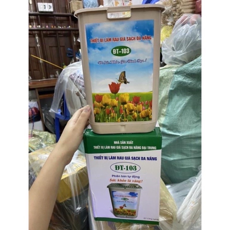 [GIÁ TỐT NHẤT] Thiết Bị Làm Giá Đỗ DT 103