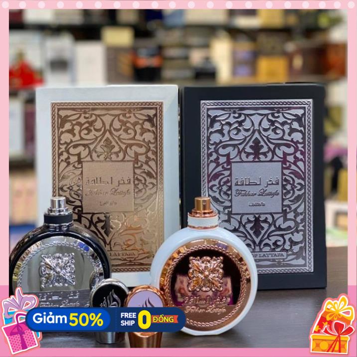 Nước Hoa Cặp Dubai Nội Địa Fakha Lattafa 100ml 2 loại cho nam và nữ