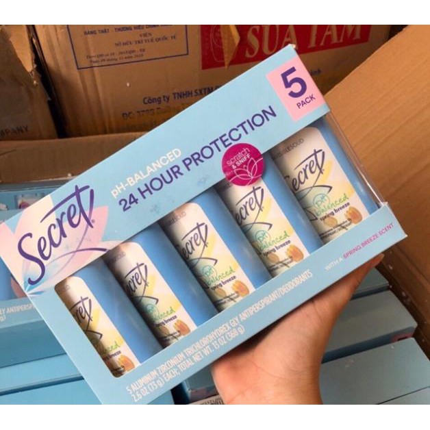 Lăn khử mùi dạng sáp SECRET -73g | BigBuy360 - bigbuy360.vn