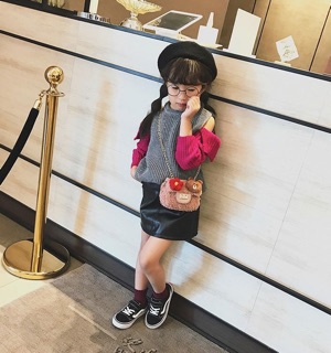 Túi gấu hoa trà cho bé
