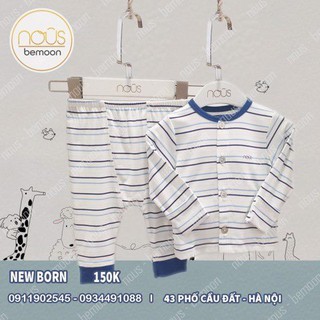 Bộ cài thẳng newborn nous pettit