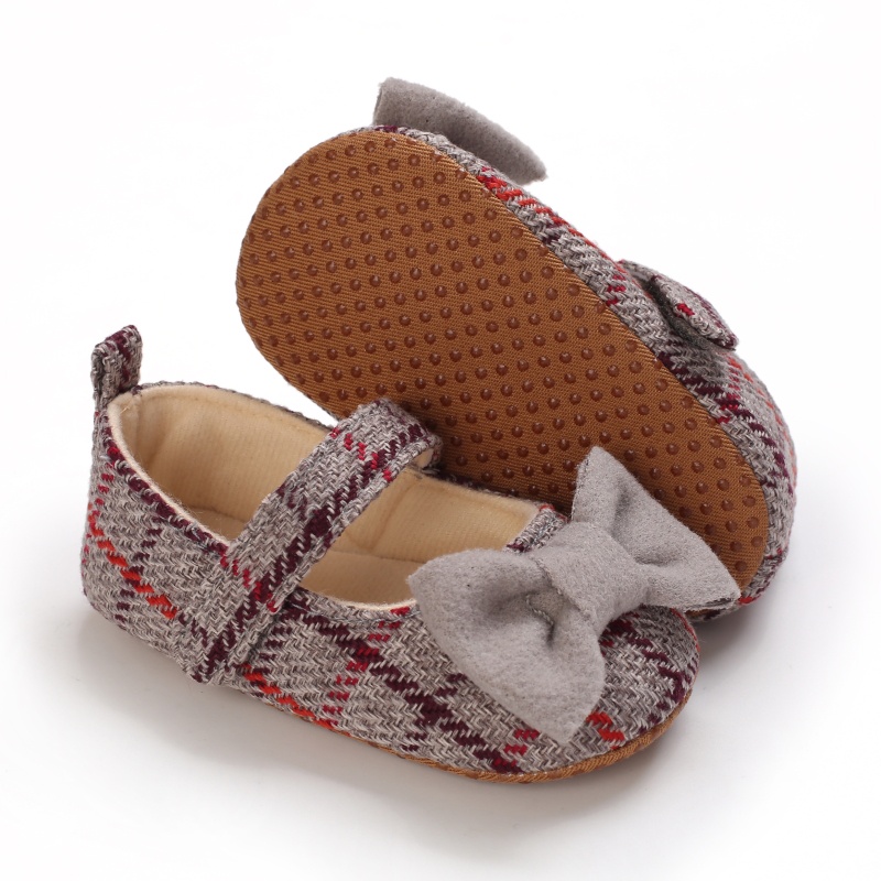 Valen Sina Giày Vải Cotton Đế Mềm Cho Bé Gái Từ 0-18 Tháng Tuổi