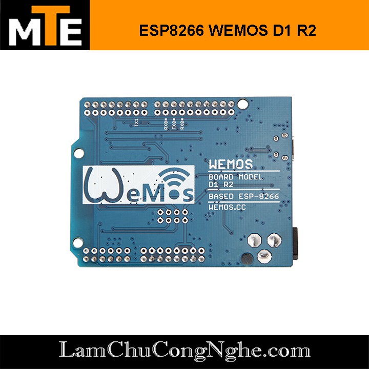 Mạch thu phát wifi ESP8266 WEMOS D1 R2 Kèm cáp