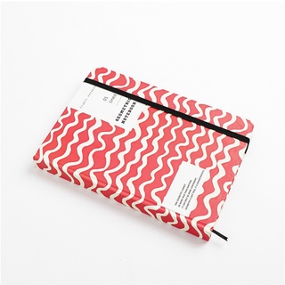 Sổ ruột Dot Crabit Notebuck - Geometric đỏ - sổ dotgrid