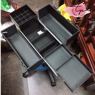 CỐP DA CÓ CHIA Ô ĐỰNG ĐỒ PHUN XĂM,