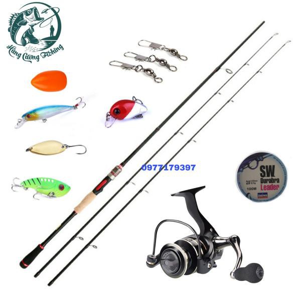 Bộ Cần Câu Lure Máy Đứng Lure Shadow For The Win Chuyên Đồ Câu Lure