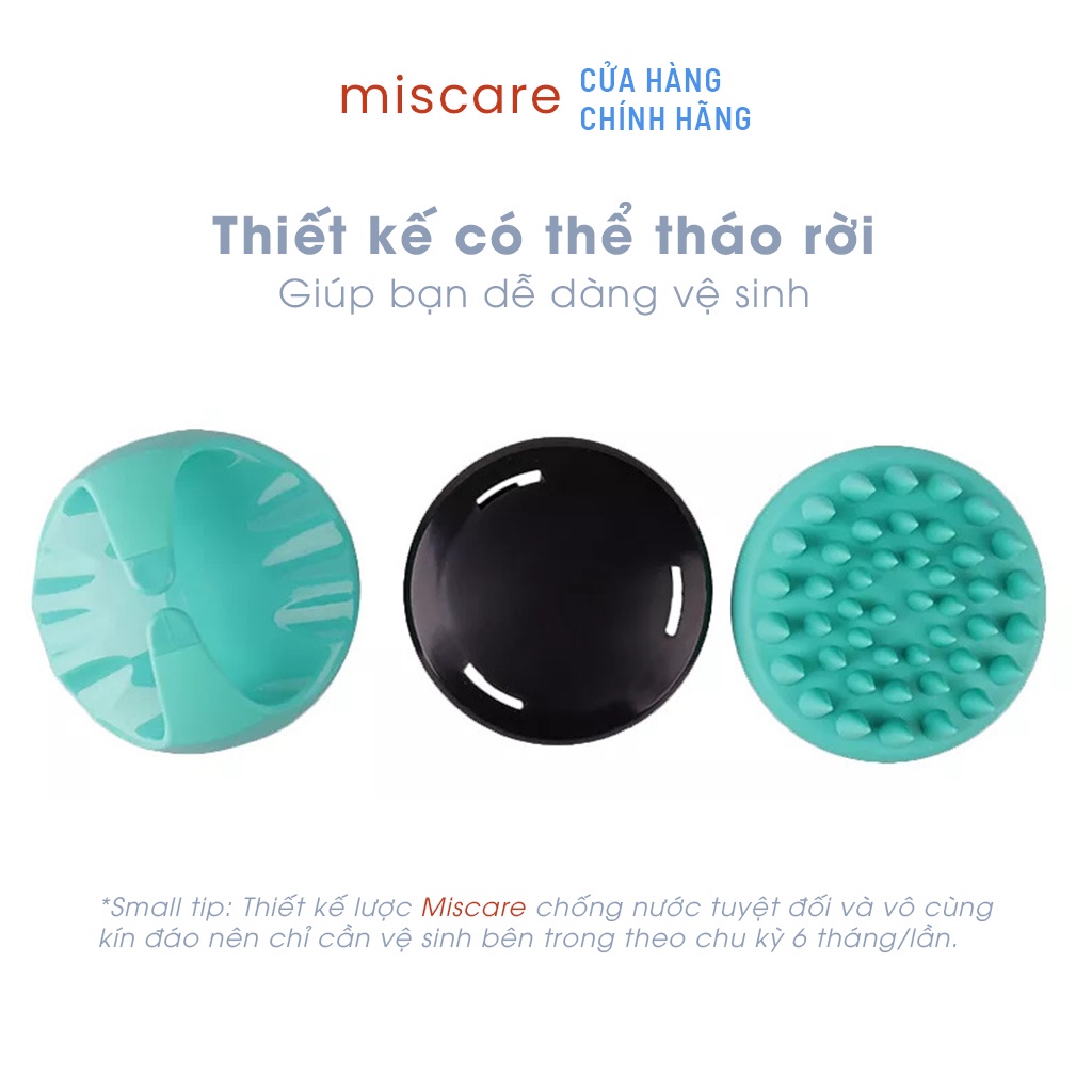 Lược gội đầu massage Miscare chính hãng