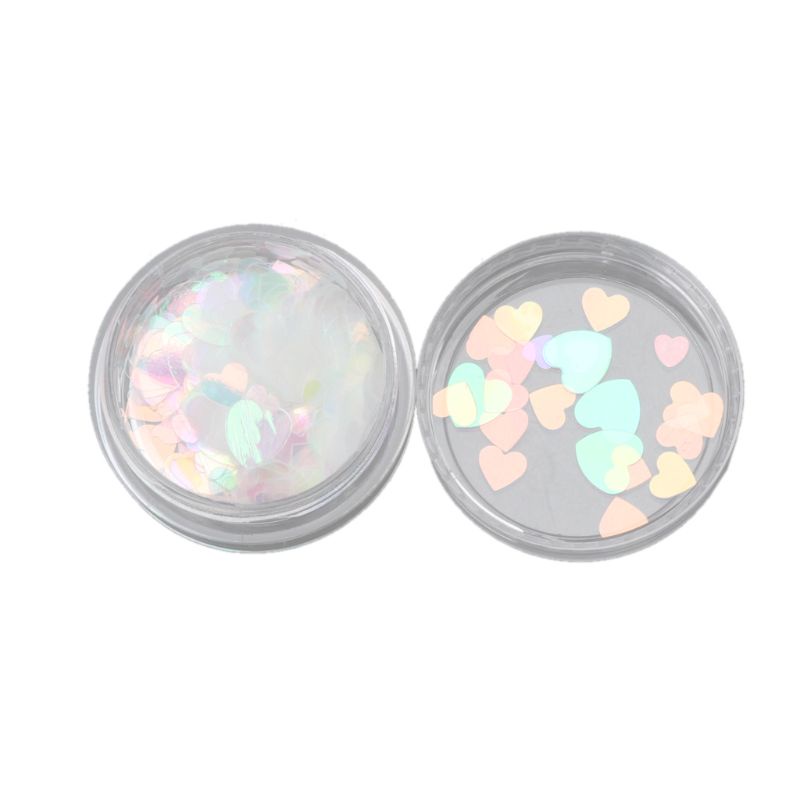 Ngôi Sao Trái Tim Ba Chiều Lấp Lánh Nhiều Màu Sắc Tự Làm Trang Sức Thời Trang