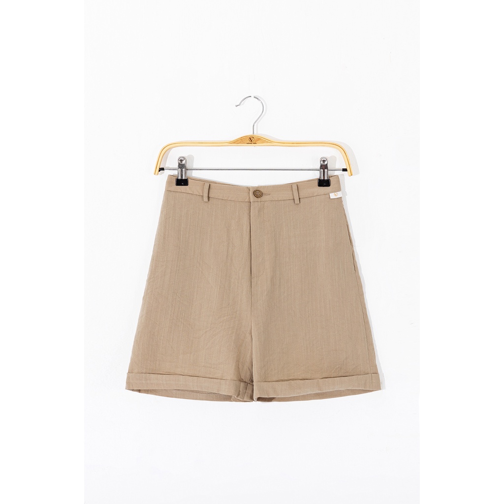 Quần short basic gấu lơ vê by LAMER V64S21H010