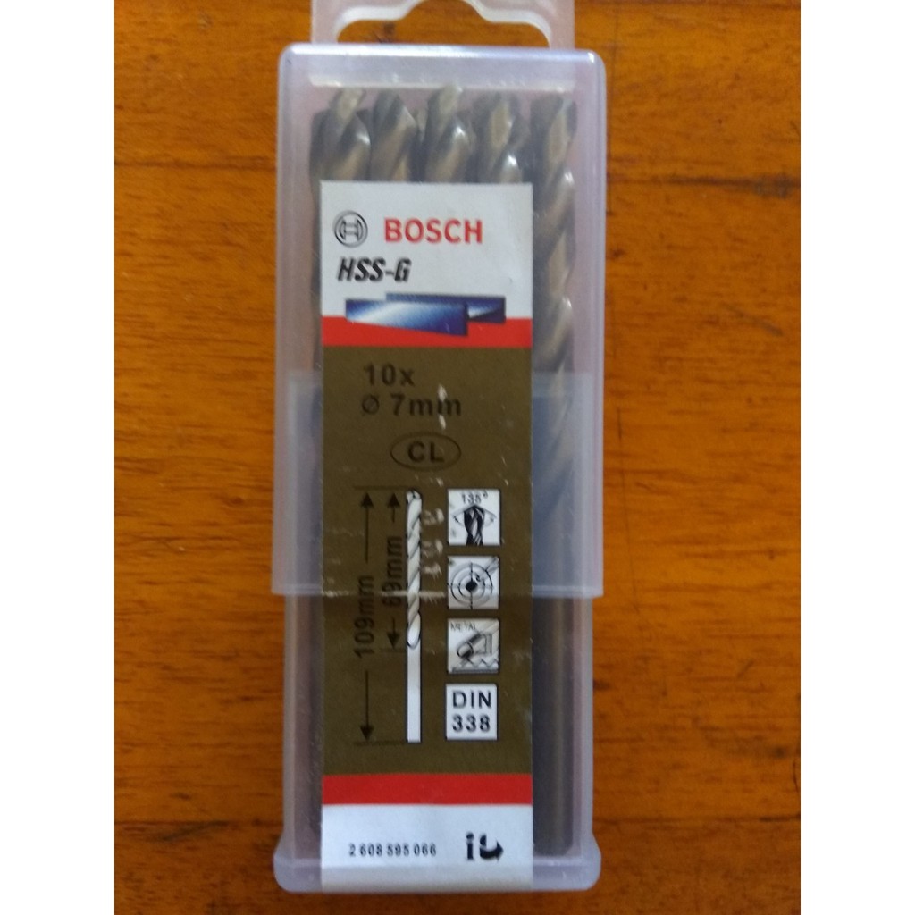 Mũi khoan inox Bosch