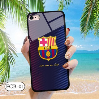 Ốp kính 3D iPhone 7/ 8 - in biểu tượng đội bóng