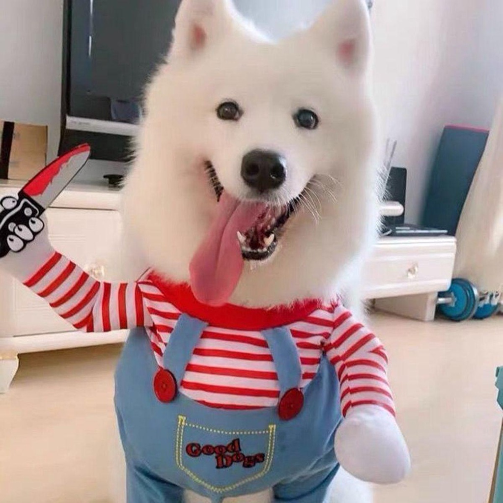 JARRED Bộ Đồ Hóa Trang Chú Chó Trong Truyện Tranh Deadly Dễ Thương