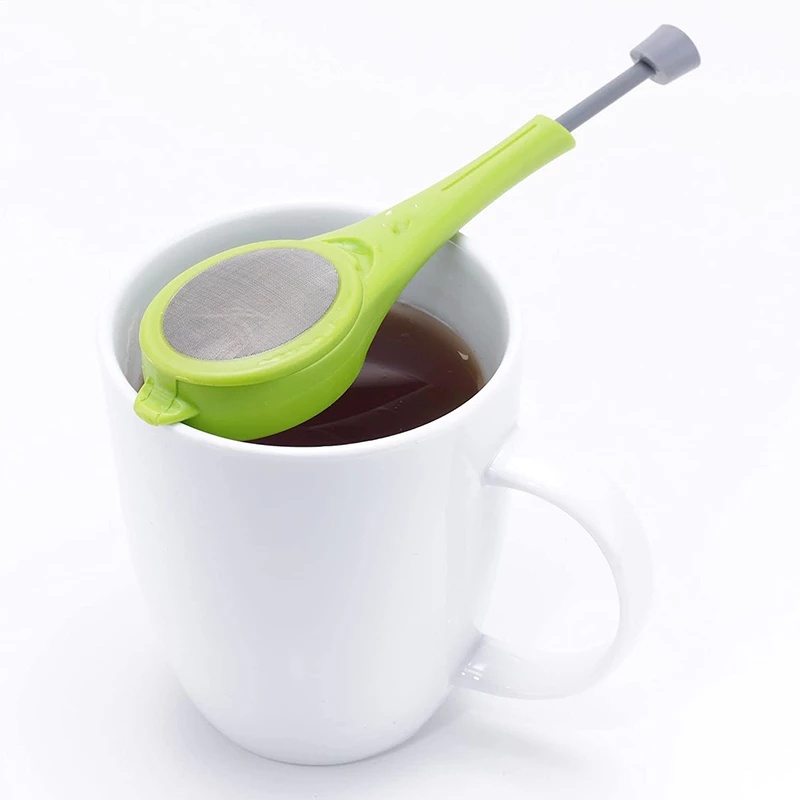 Dụng Cụ Lọc Trà Bằng Nhựa Có Thể Tái Sử Dụng Tiện Lợi Chất Lượng Cao