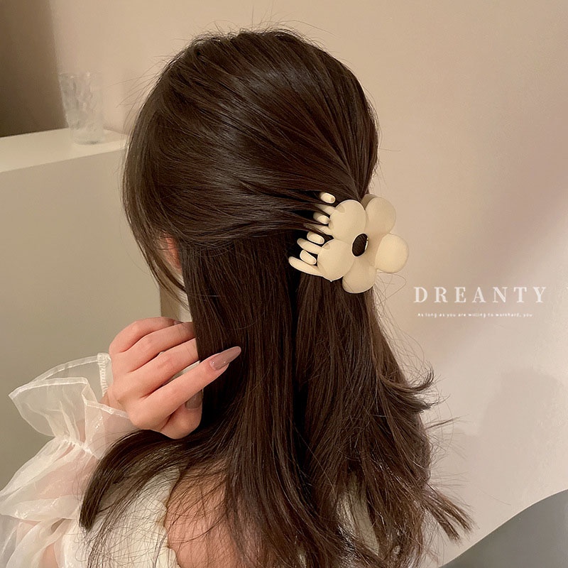 Kẹp Tóc Hình Cá Mập Phong Cách Retro Hàn Quốc Đơn Giản Dễ Phối Đồ