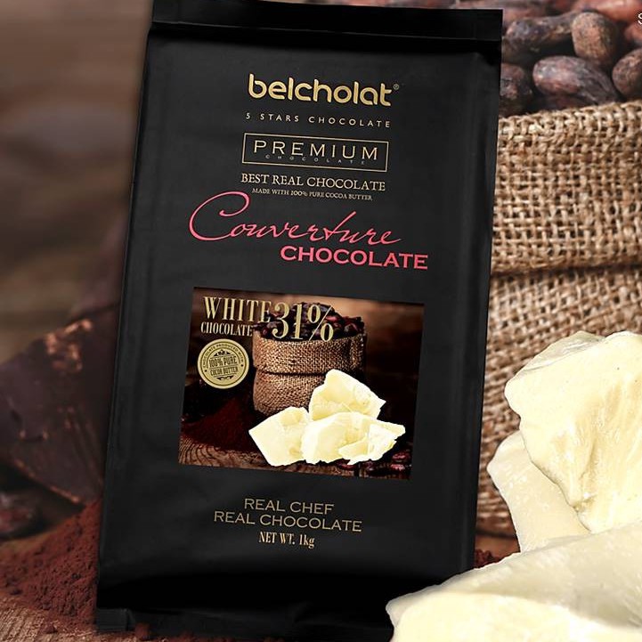 Socola trắng Chocolate belcholat