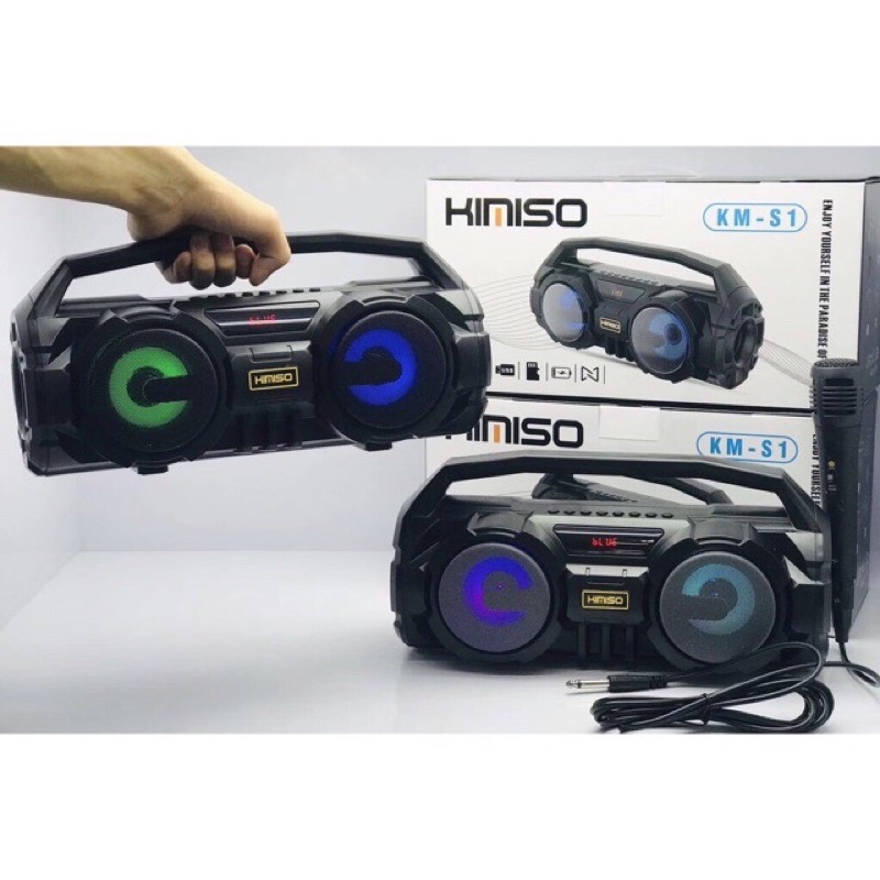 Loa bluetooth kèm mic KIMISO siêu hot