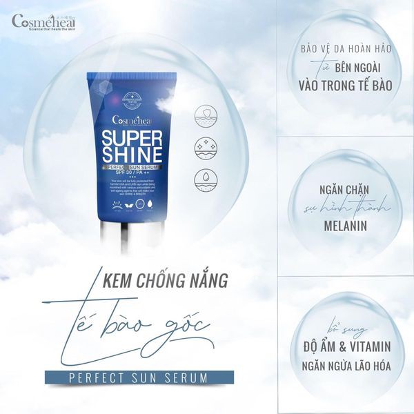 Kem chống nắng Sun Serum Super Shine