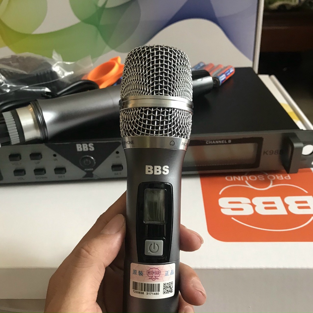 [HCM] Micro không dây BBS K988 - Hàng nhập khẩu năm 2022 - Công Ty Thiên Phúc