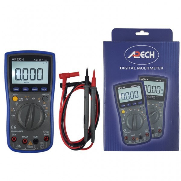 Đồng hồ vạn năng số APECH AM-117  chính hãng