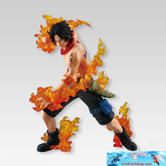 [MHĐ] Bộ mô hình Luffy ACE Sabo - attack styling - One piec