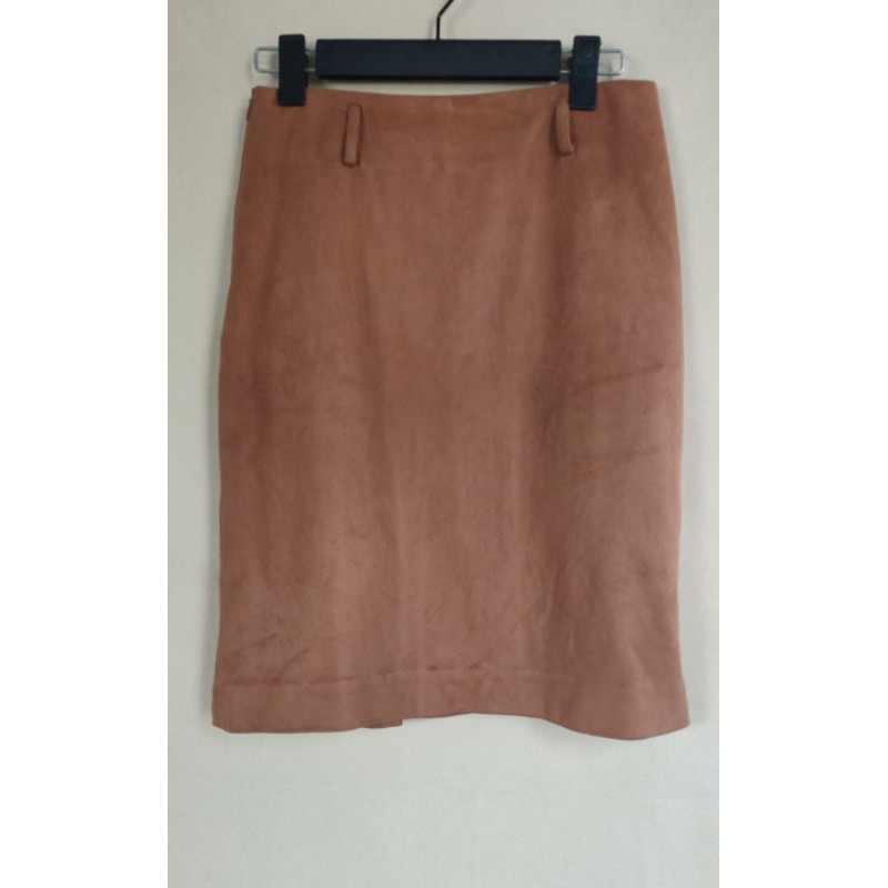 Chân váy Da Lộn sz M