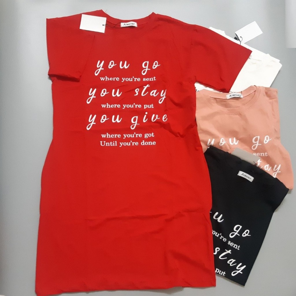 Đầm suông nữ Free Size dưới 60kg (chất liệu cotton- có túi) | BigBuy360 - bigbuy360.vn