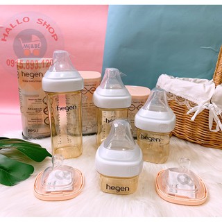 Bình sữa, núm ti HEGEN 60ml/150ml/250ml/330ml