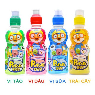 NƯỚC PORORO CHAI VÀ TÚI ĐỦ VỊ