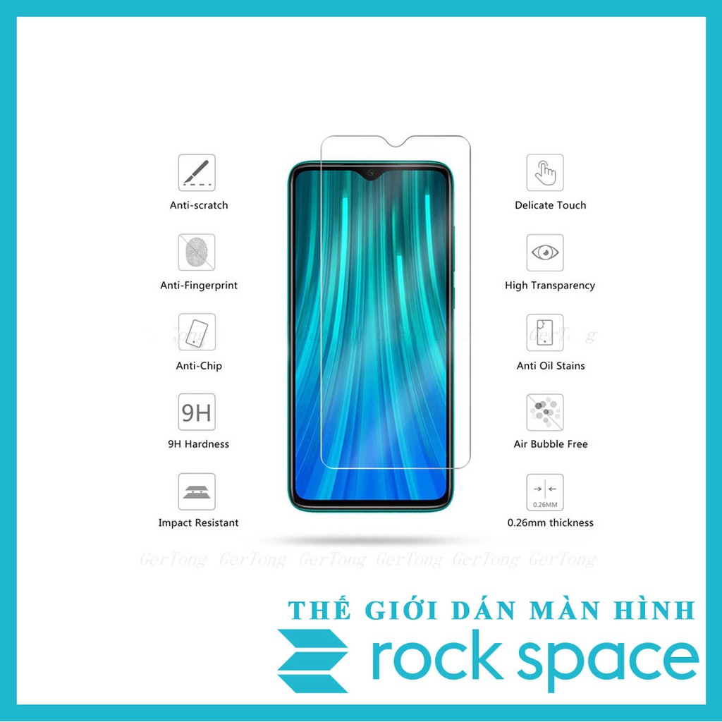 Dán màn hình Redmi 8, 8A, 8A Pro Chính hãng Rock Space
