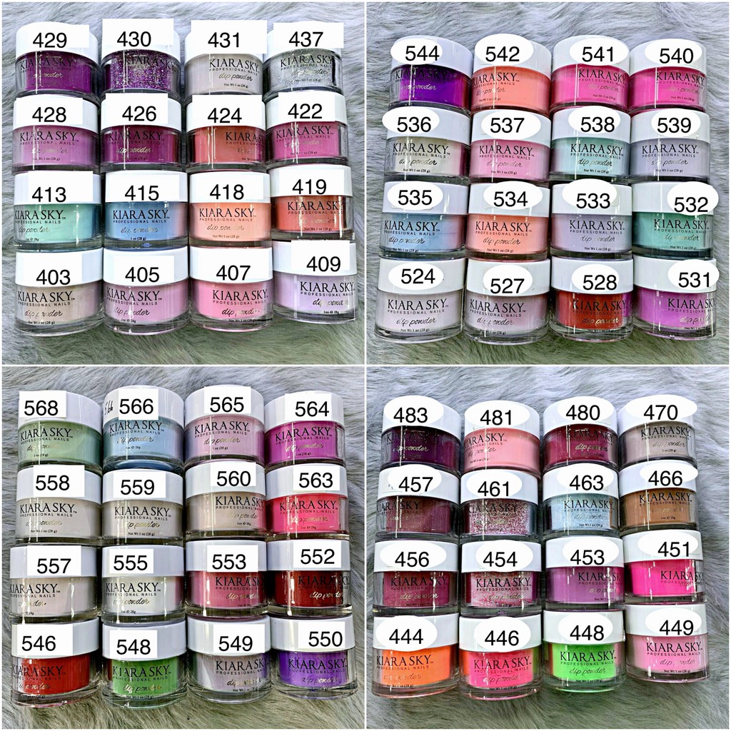Bột Nhúng Kiara Sky Hàng Chính Hãng 1oz 28g , Phúc An Nail Wax , Kềm Bến Thành Cho Móng Tay