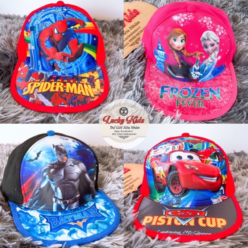 NÓN SIÊU NHÂN HÌNH NỔI 3D MỚI VỀ HÀNG NHẬP XỊN