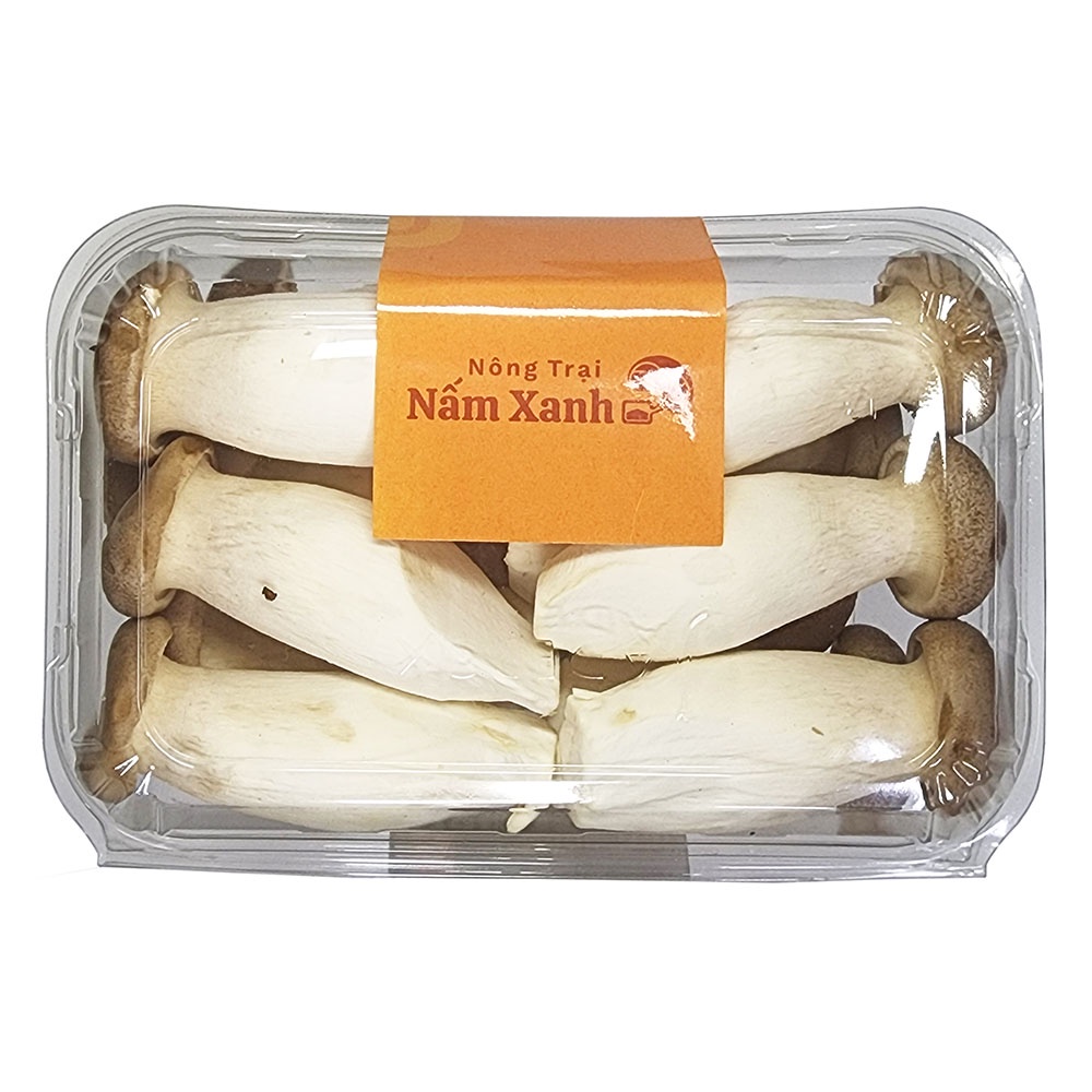 [HCM] Nấm Đùi Gà Baby (Nhỏ) Tươi Ngon Dễ Dùng 200gr 500gr 1kg - Nông Trại Nấm Xanh