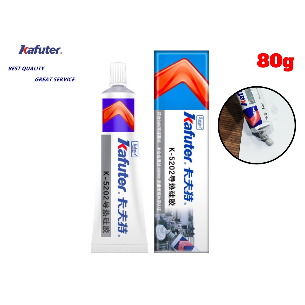 Keo Silicone Kafuter K-5202 Tản Nhiệt Mạch Điện Tử 80g