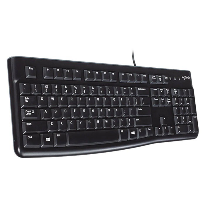 [ HÀNG CHÍNH HÃNG ] Combo Bộ Bàn Phím Chuột Có Dây Logitech Mk120  Chính Hãng