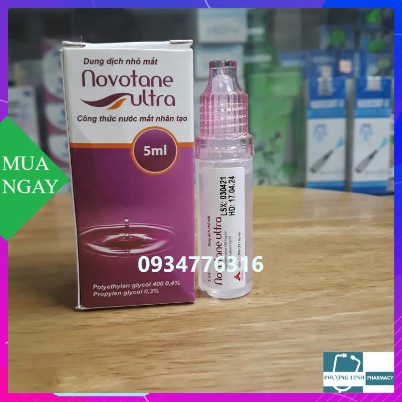 Nước nhỏ mắt nhân tạo NOVOTANE ULTRA lọ 5ml