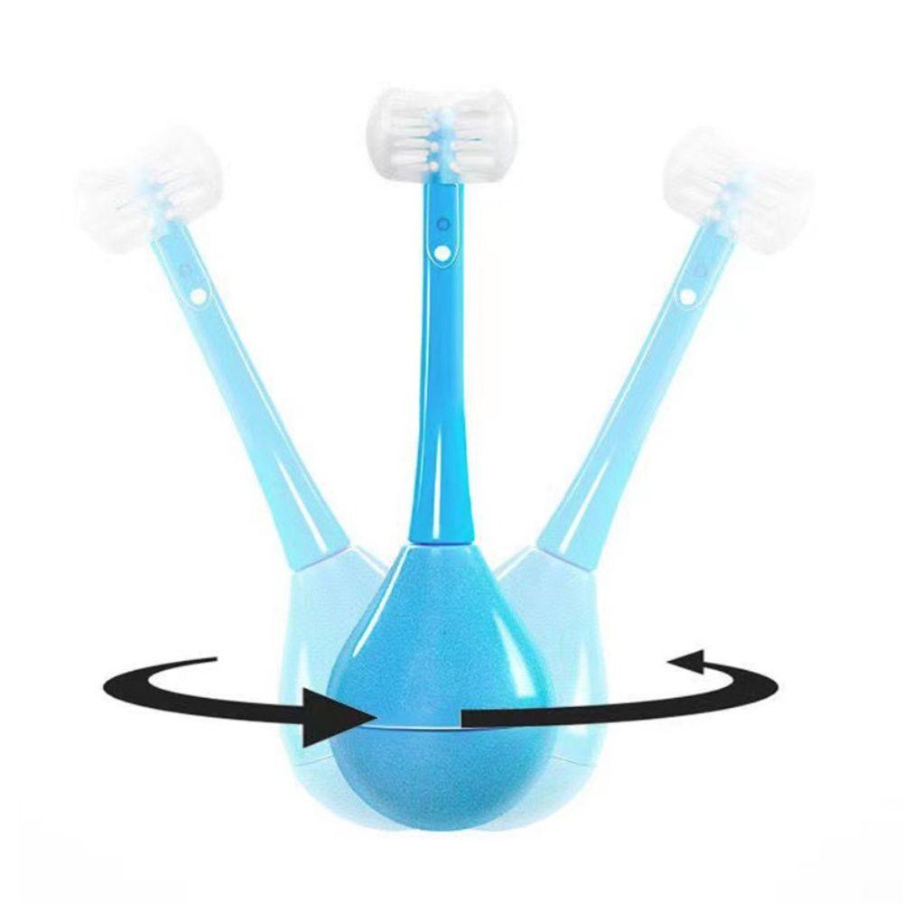 Bàn Chải Đánh Răng 3D Bằng Silicon Mềm Vệ Sinh Răng Miệng 2-12 Tuổi Hiệu FISHSTICK1